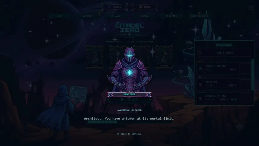 Скриншот 1 к игре Citadel Zero