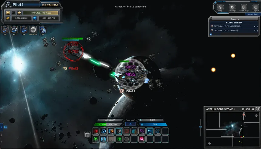 Скриншот 1 к игре Debris Zone