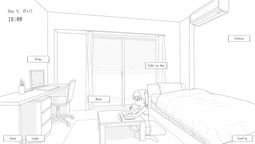 Скриншот 2 к игре Living with My Bratty Neighbor