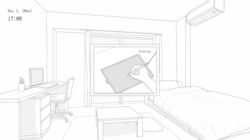Скриншот 5 к игре Living with My Bratty Neighbor