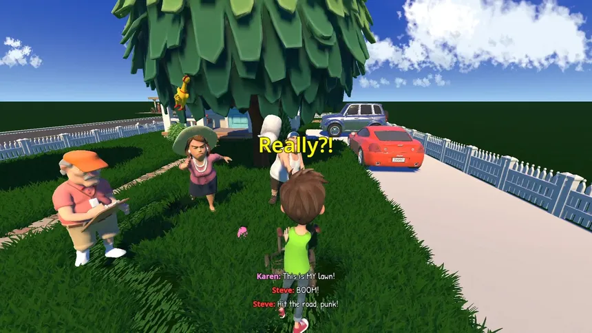 Скриншот 7 к игре Lawn Mower Mayhem