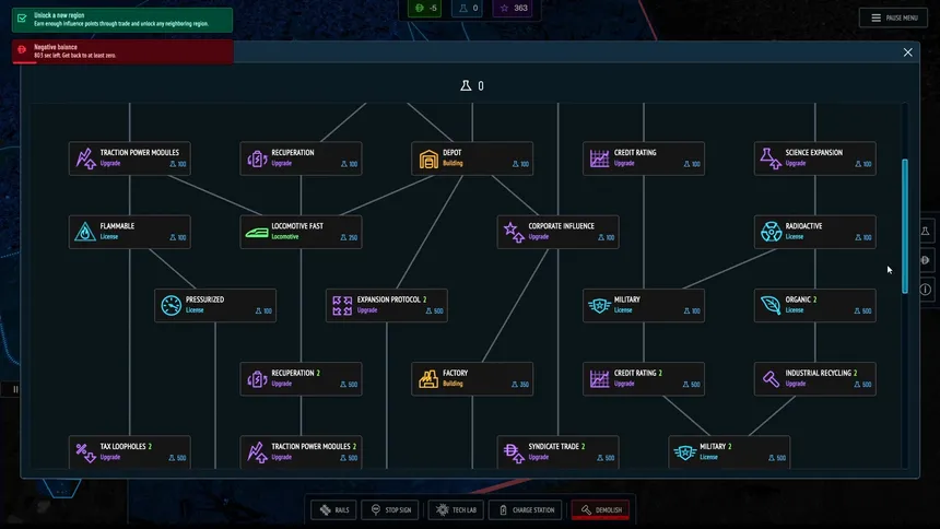 Скриншот 4 к игре Cargo Protocol: Cyberpunk Trains