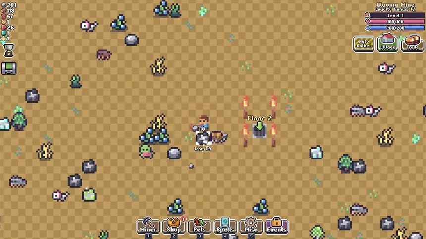 Скриншот 1 к игре Idle Pocket Crafter 2