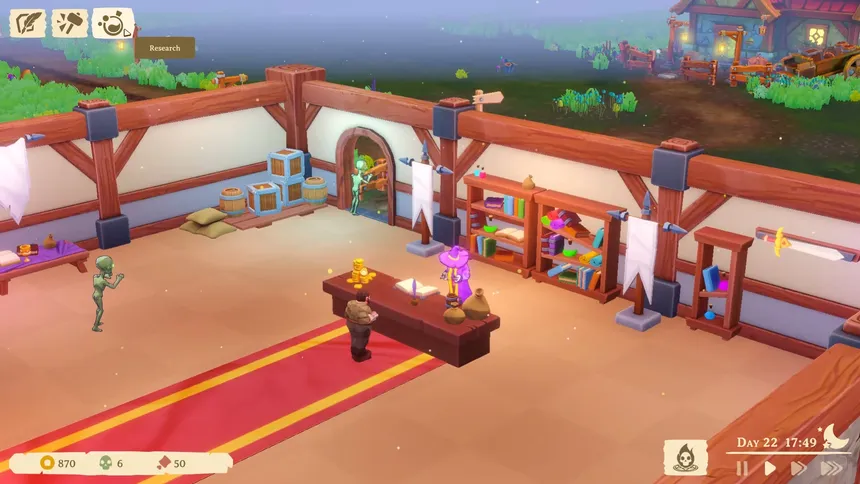 Скриншот 4 к игре Necromancer's Workshop