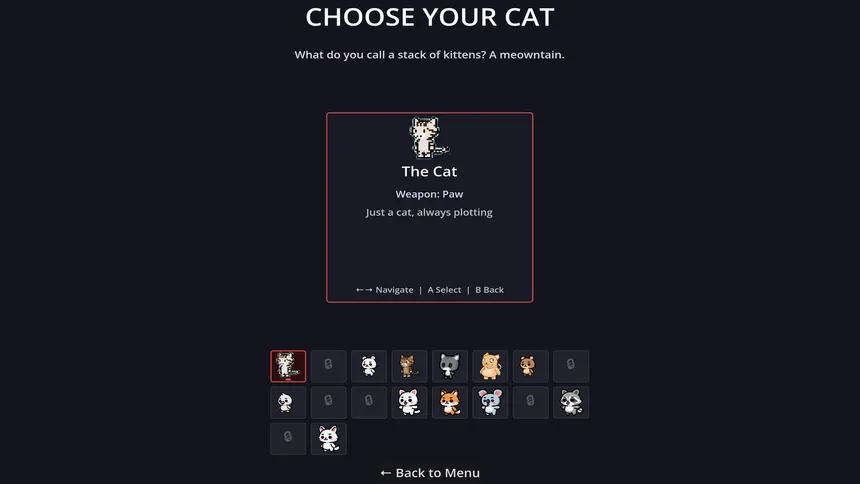 Скриншот 2 к игре Purrvivors