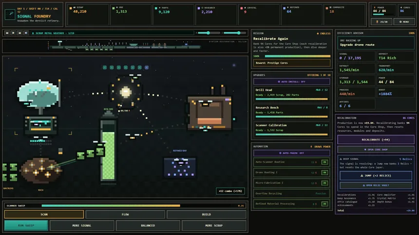 Скриншот 1 к игре Signal Foundry