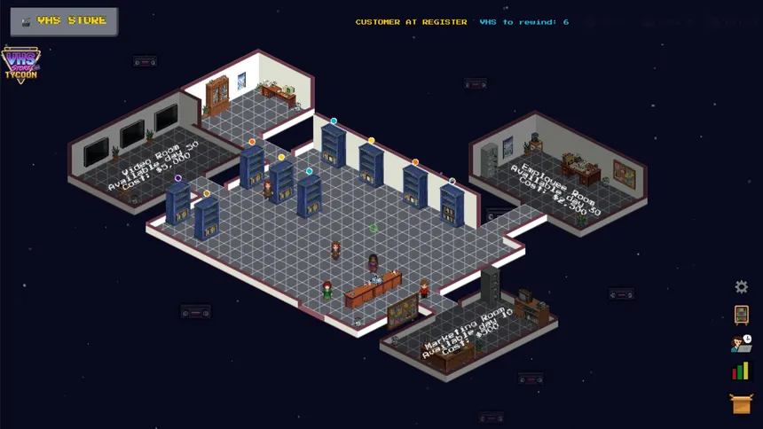 Скриншот 4 к игре VHS Store Tycoon