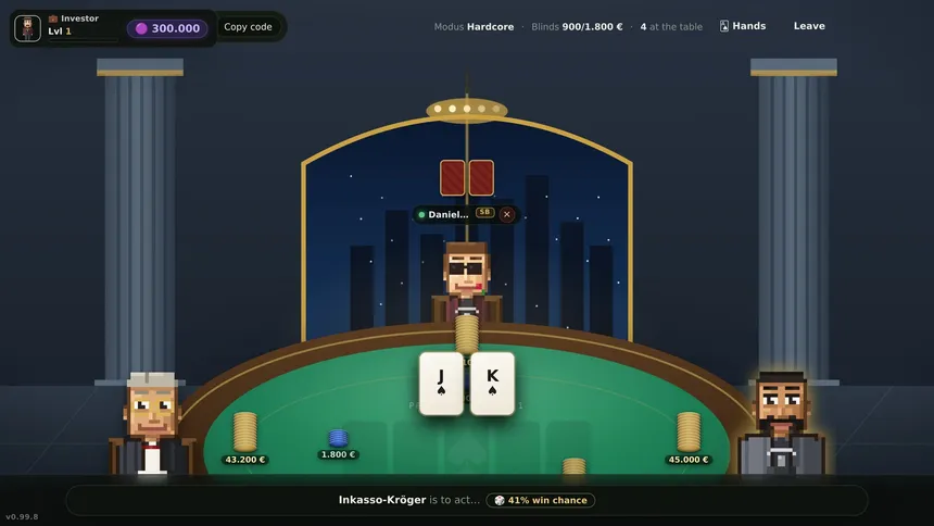 Скриншот 1 к игре Feierabend Poker
