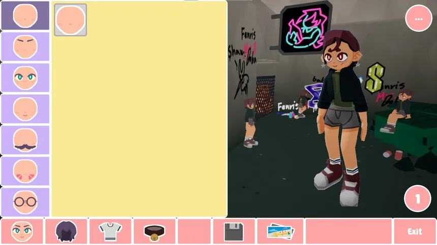Скриншот 3 к игре 3D Cutie Character Creator