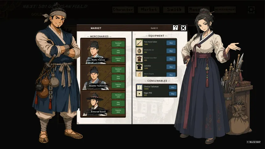 Скриншот 8 к игре Tale of Specters: Joseon 1592