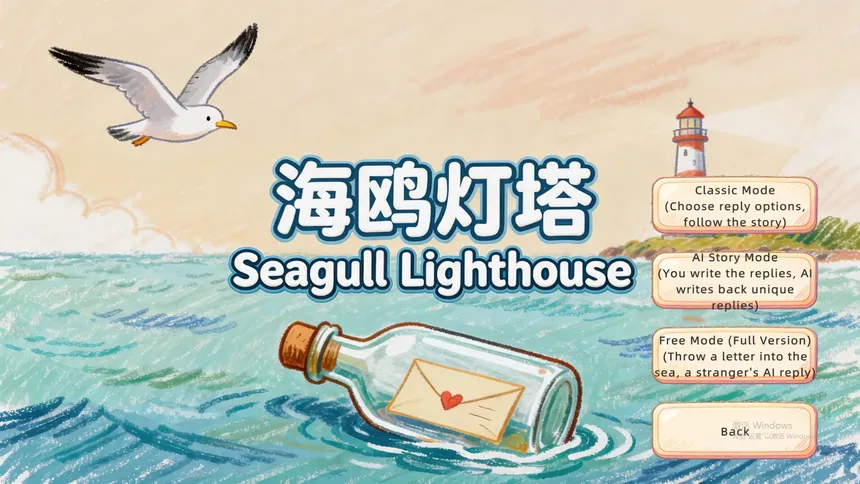 Скриншот 1 к игре 海鸥灯塔Seagull Lighthouse