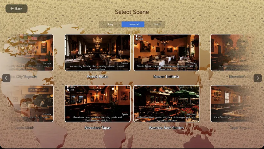 Скриншот 1 к игре Foodie Tour