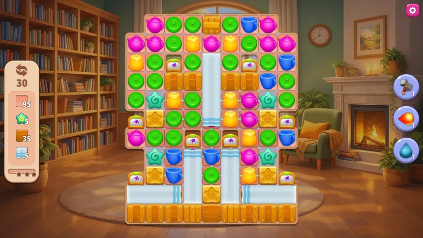 Скриншот 1 к игре Cozy Cat Match