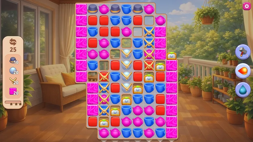 Скриншот 4 к игре Cozy Cat Match