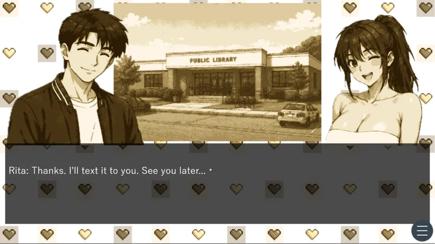 Скриншот 7 к игре A Short & Simple Pixel Love Story