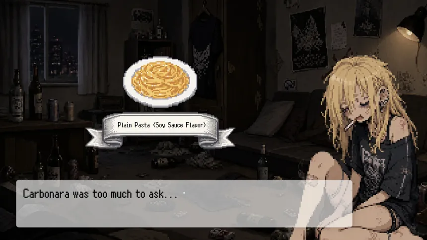 Скриншот 3 к игре Living on Plain Pasta
