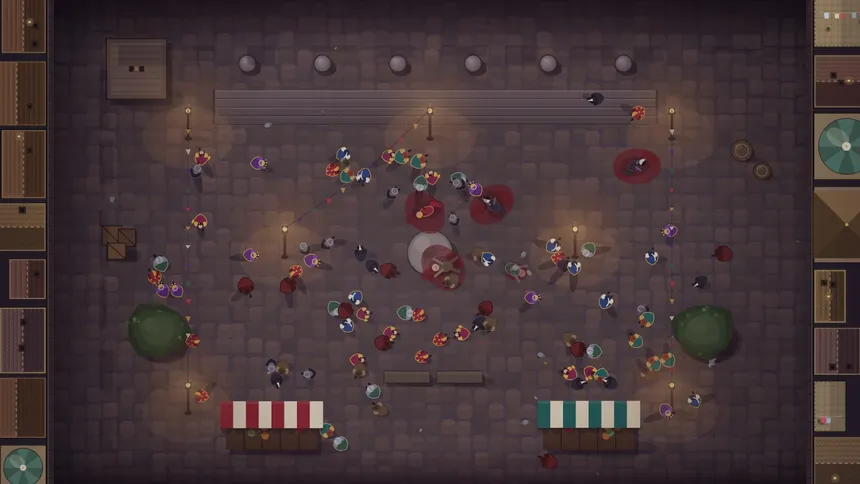 Скриншот 2 к игре CARNEVALE: Blades in the Crowd