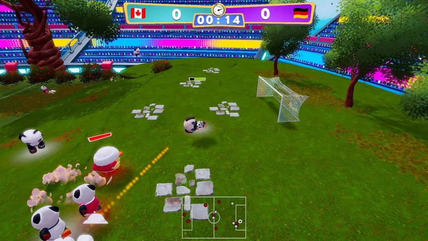 Скриншот 2 к игре Beastly Soccer