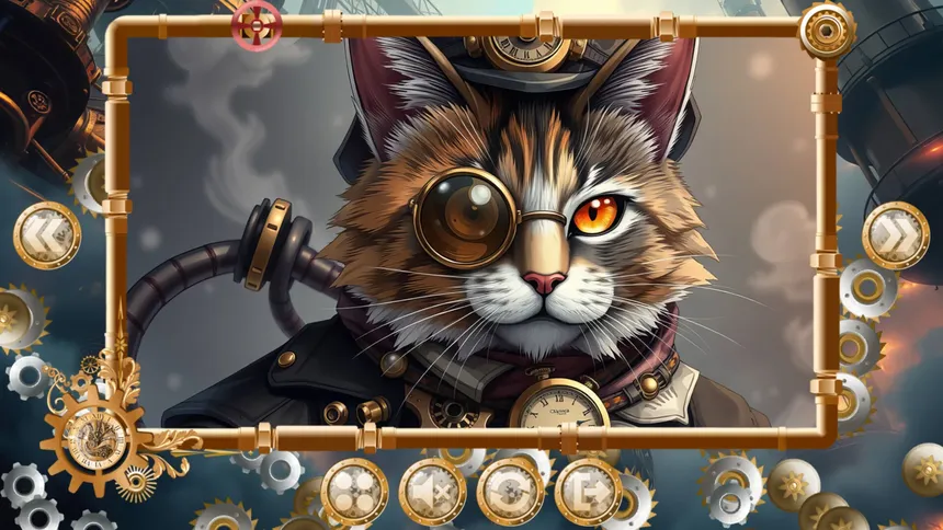 Скриншот 4 к игре Chronime Puzzle: Cats