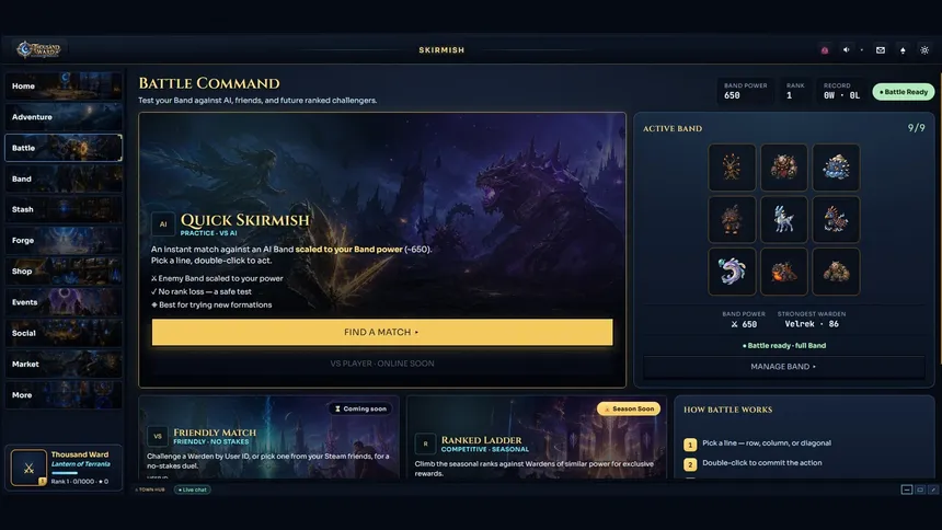 Скриншот 5 к игре Thousand Ward