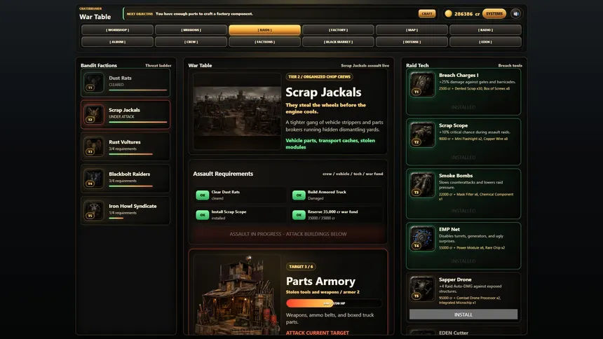 Скриншот 6 к игре Cratebreaker: Wasteland Workshop