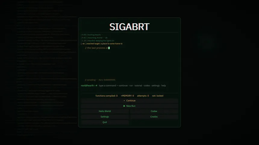 Скриншот 1 к игре SIGABRT