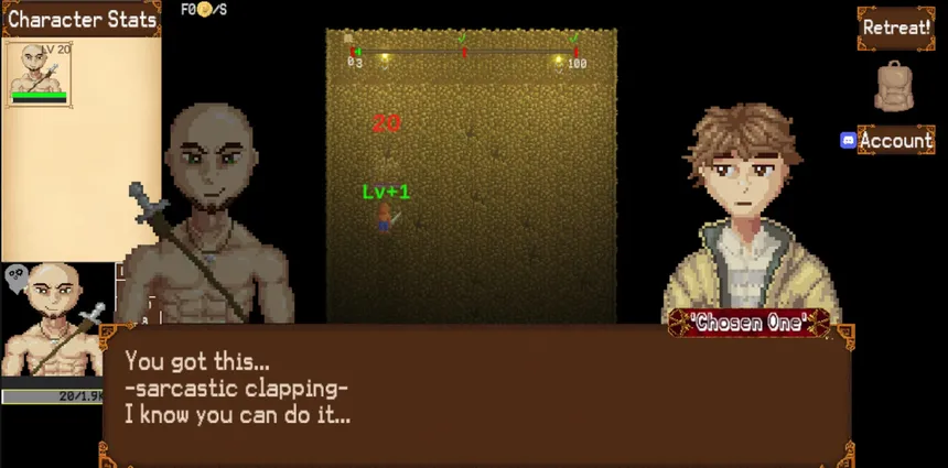 Скриншот 1 к игре Idle Isekai - An idle RPG