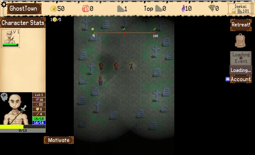 Скриншот 3 к игре Idle Isekai - An idle RPG