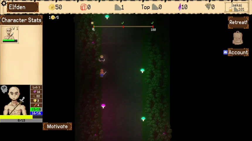 Скриншот 6 к игре Idle Isekai - An idle RPG