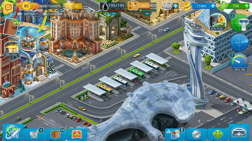 Скриншот 2 к игре Airport City Transport Manager