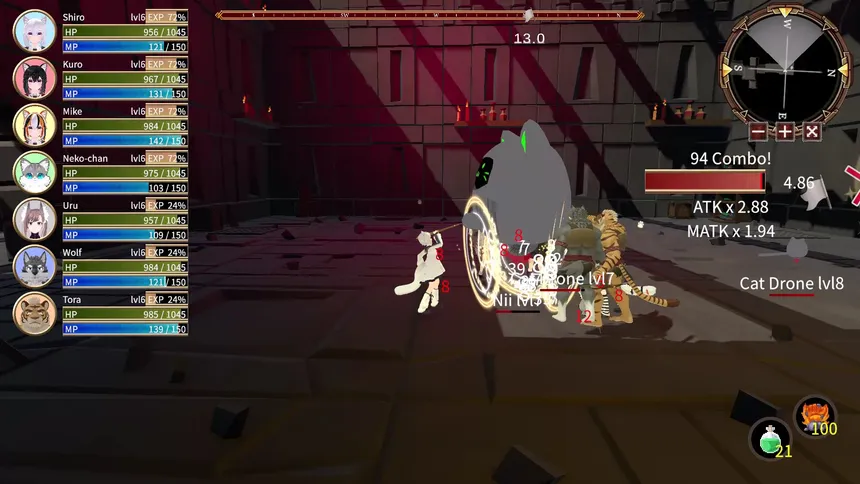 Скриншот 1 к игре YoiNekoAn: The Seven Tails