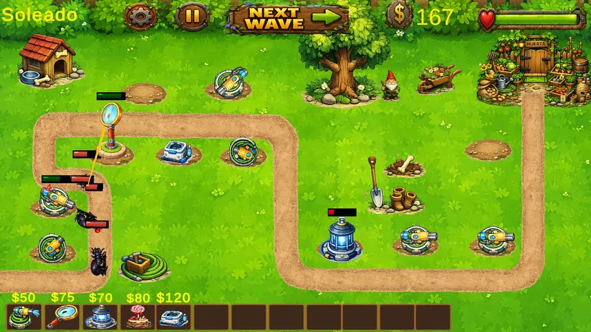 Скриншот 4 к игре Garden Defence