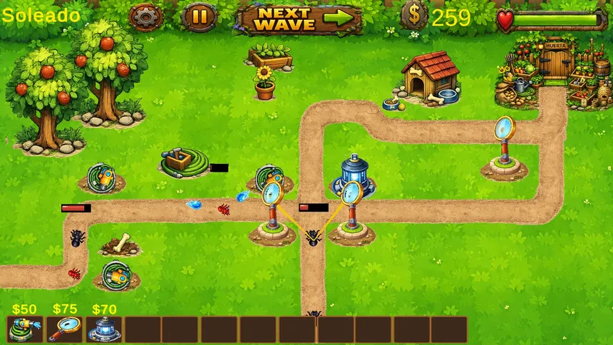 Скриншот 5 к игре Garden Defence