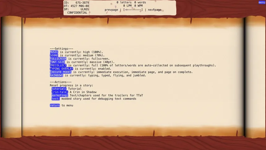 Скриншот 6 к игре To Type a Tale