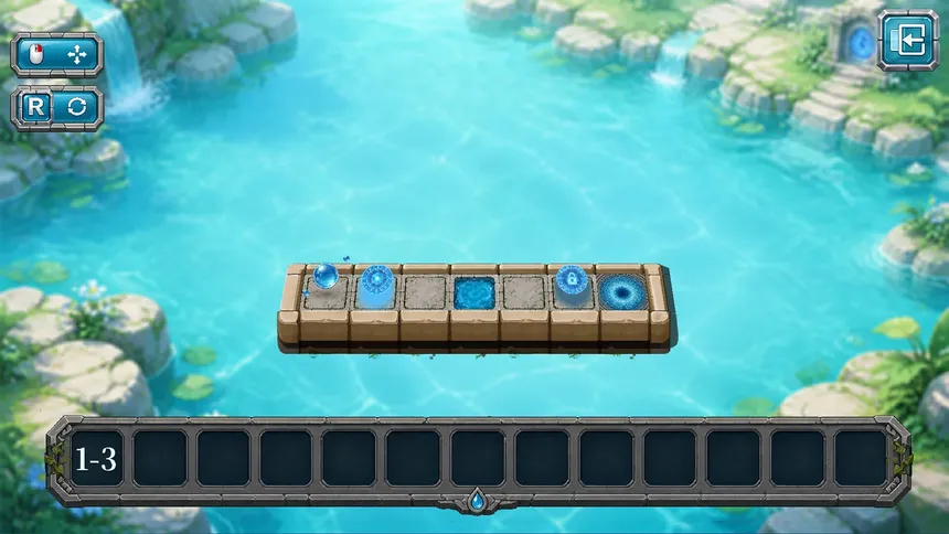 Скриншот 1 к игре 水灵逃生 - Water Spirit Escape