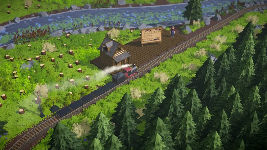 Скриншот 1 к игре Trainbound Tales