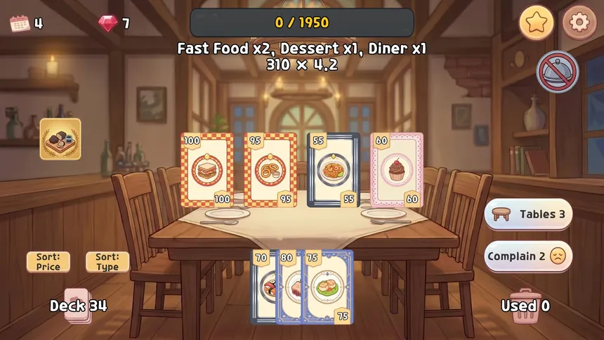 Скриншот 1 к игре Shuffle Bistro