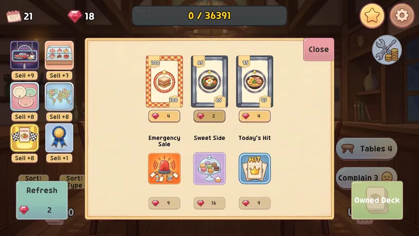 Скриншот 2 к игре Shuffle Bistro