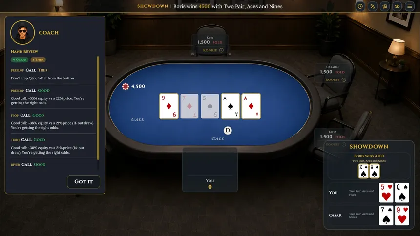 Скриншот 4 к игре Final Table