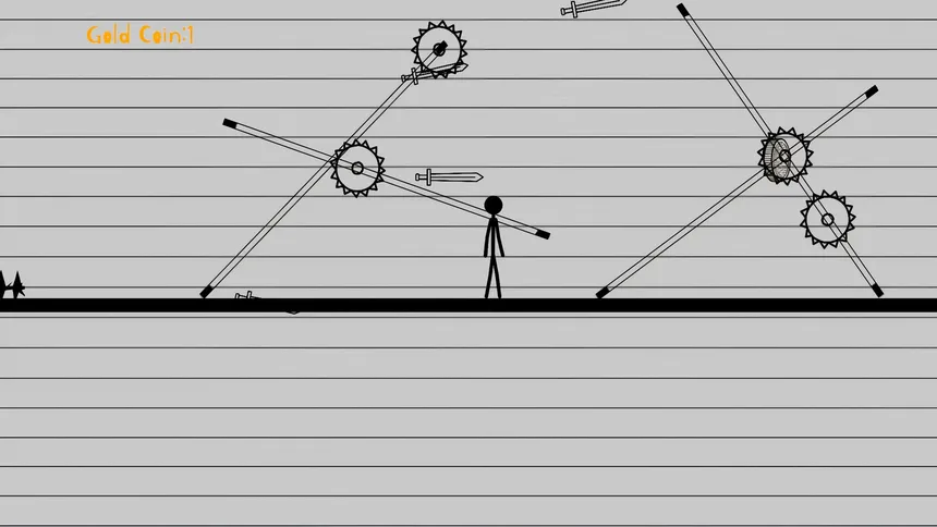 Скриншот 2 к игре Stickman Adventure