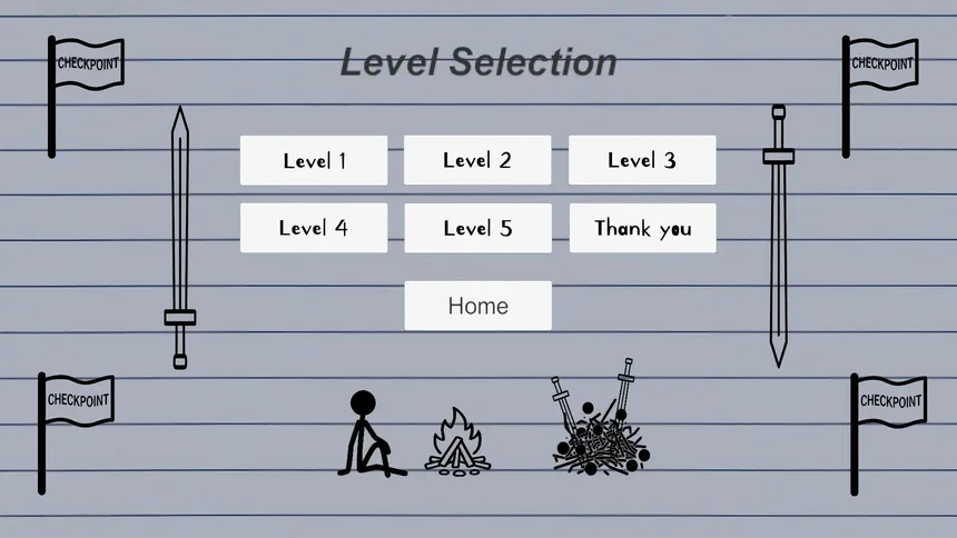Скриншот 3 к игре Stickman Adventure