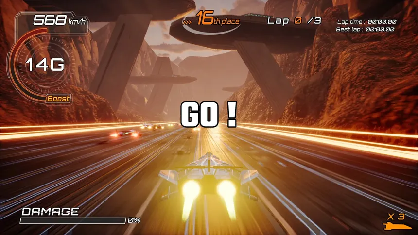 Скриншот 2 к игре Axion Racer