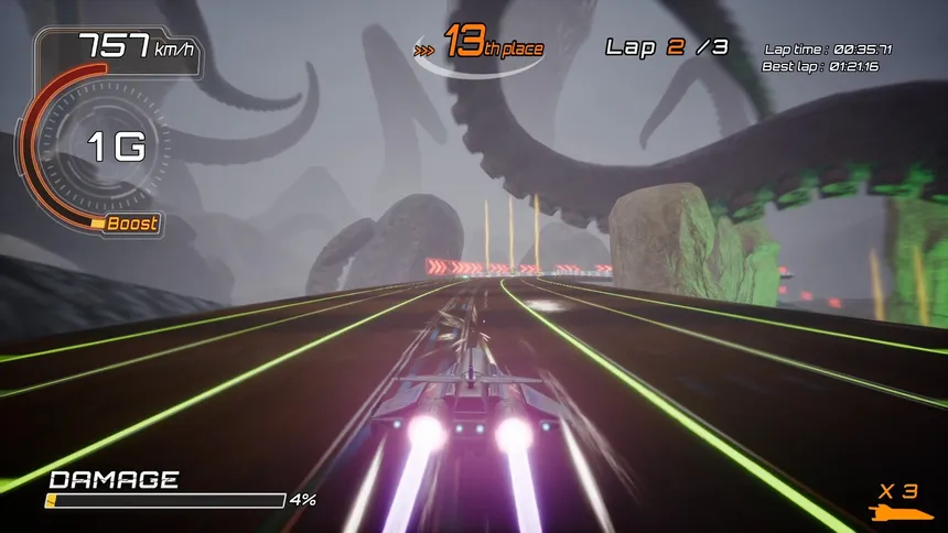 Скриншот 6 к игре Axion Racer