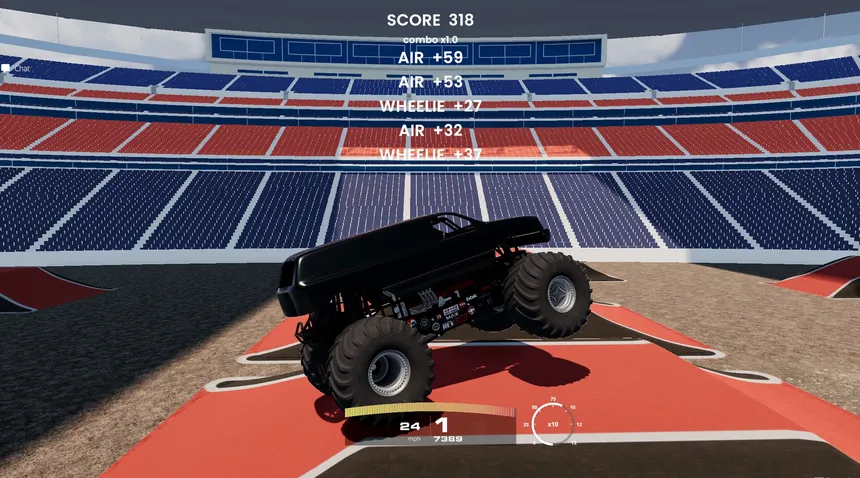 Скриншот 1 к игре Bounty Monster Trucks