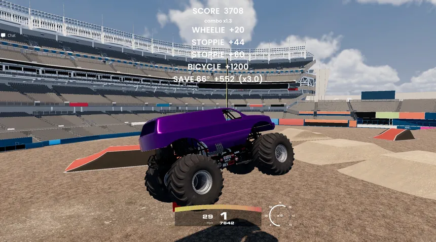 Скриншот 2 к игре Bounty Monster Trucks