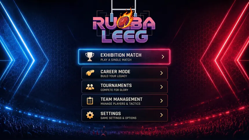 Скриншот 3 к игре Rugba Leeg