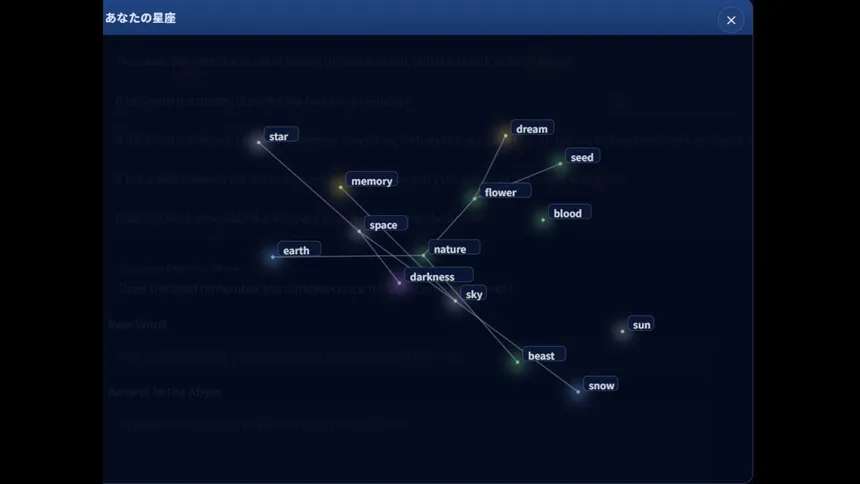 Скриншот 3 к игре 星を編んで空を描く