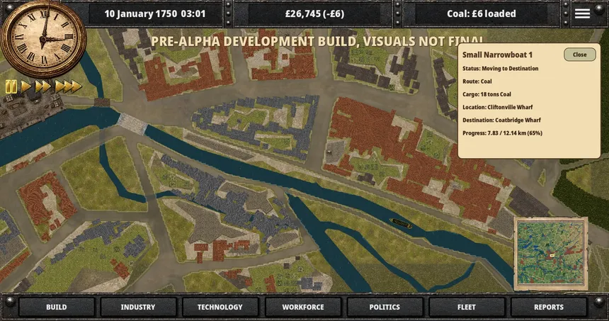 Скриншот 1 к игре Canal Tycoon