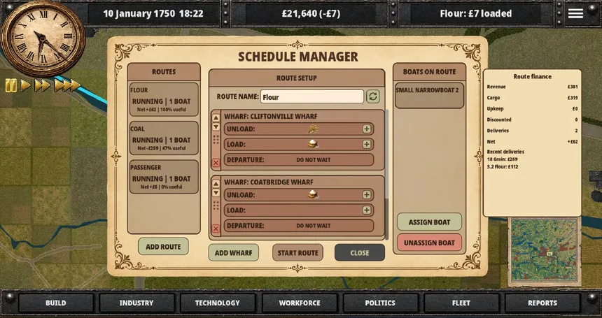 Скриншот 3 к игре Canal Tycoon