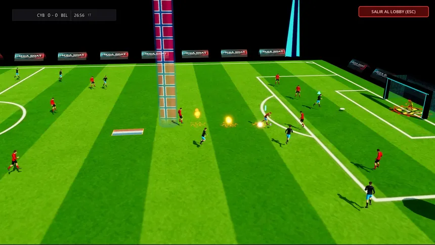 Скриншот 6 к игре MEGA GOAT FOOTBALL: Cyberia Arena